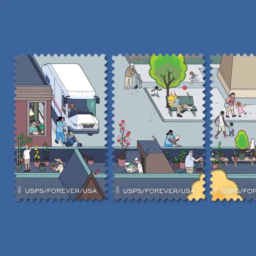 2025 Years of Delivering Stamps, Sheet of 20