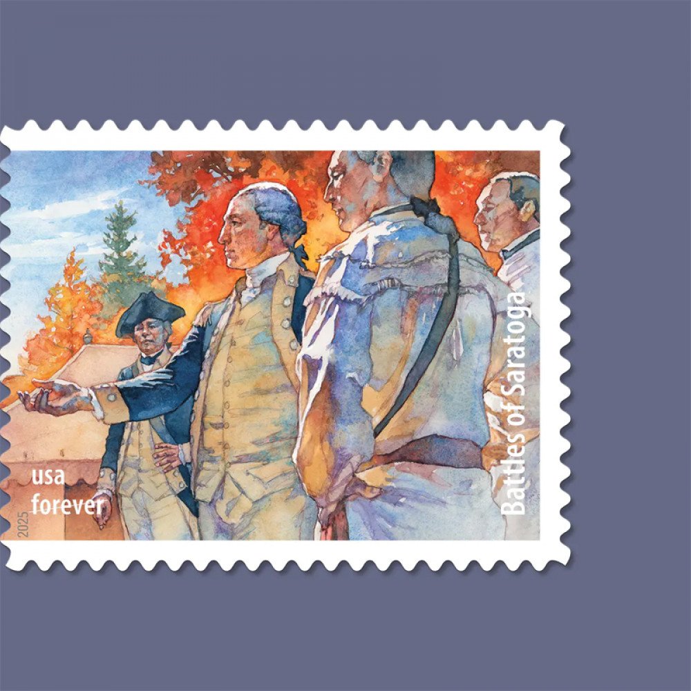 2025 Battlefields of the American Revolution Stamps Sheet of 15 2025 Battlefields of the American Revolution Stamps Sheet of 15