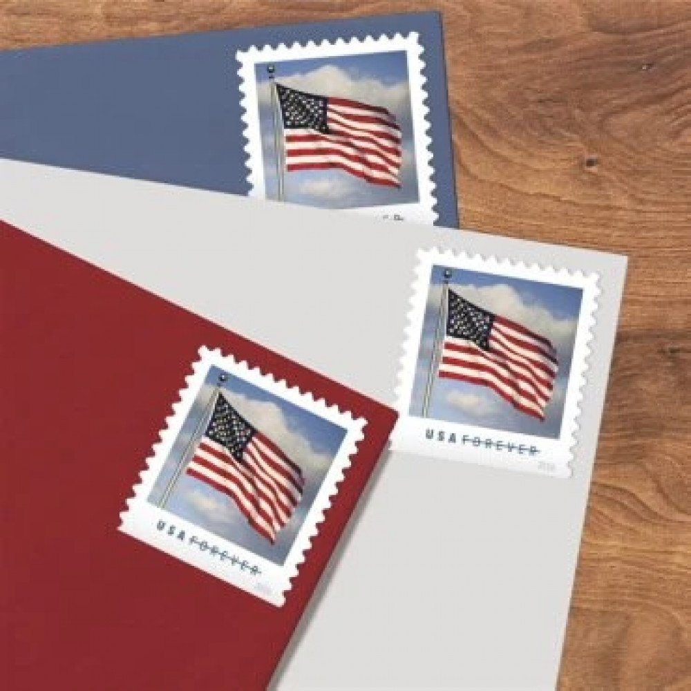 (2019) USPS Forever American Flag Stamps Rolls (2019) USPS Forever American Flag Stamps Rolls