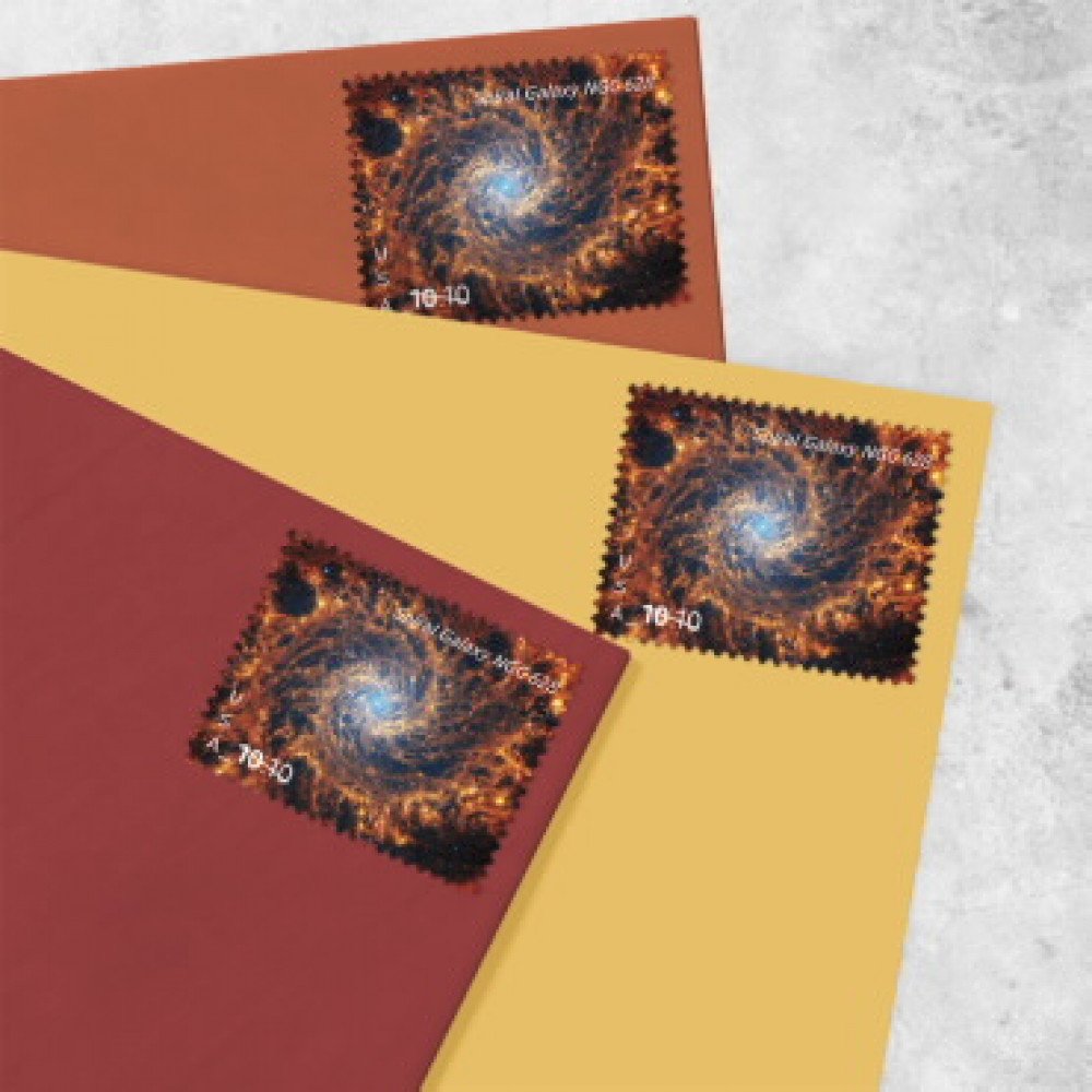 2025 Spiral Galaxy Stamps, Sheet of 4Priority Mail Stamp 2025 Spiral Galaxy Stamps, Sheet of 4Priority Mail Stamp