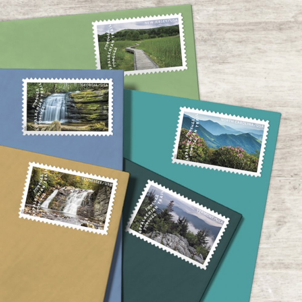 2025 The Appalachian Trail Forever Stamps, Sheet of 15 |Multiple Stamp Designs 2025 The Appalachian Trail Forever Stamps, Sheet of 15 |Multiple Stamp Designs