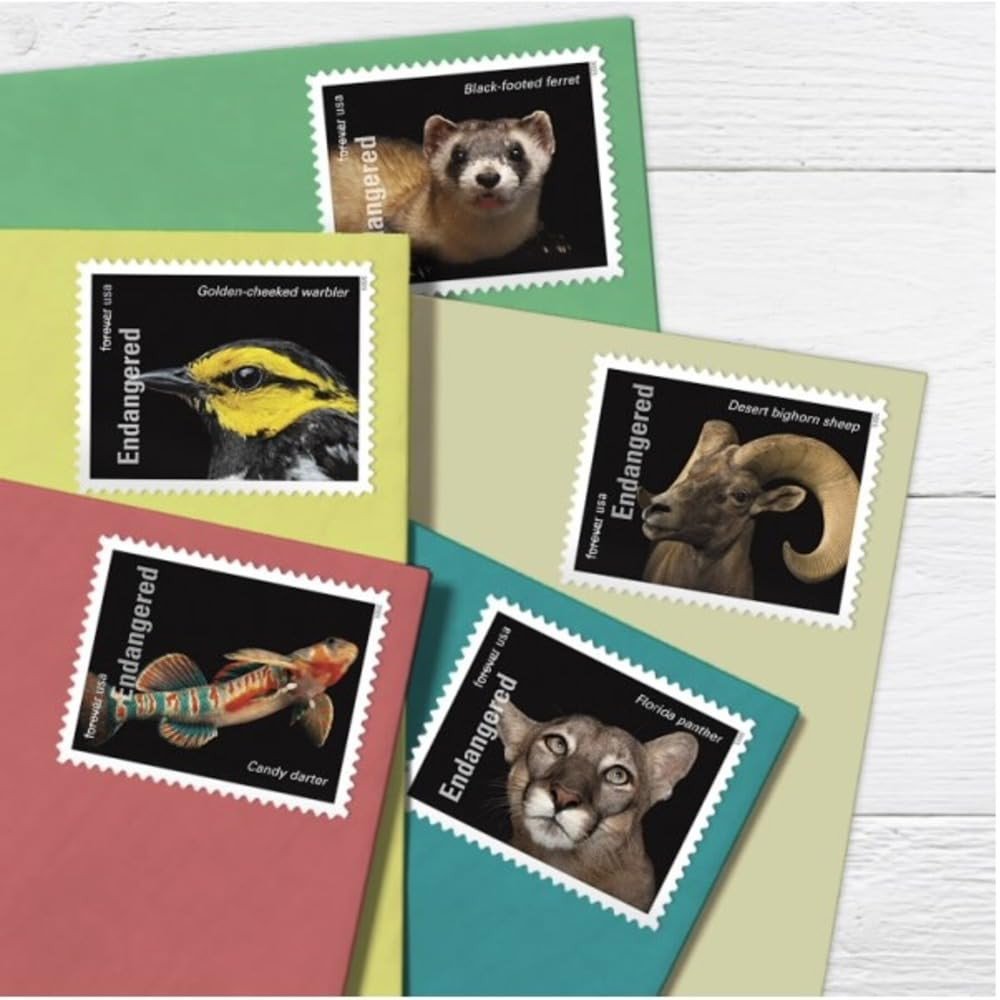 2023 US Endangered Species First Class Postage Forever Stamps 2023 US Endangered Species First Class Postage Forever Stamps