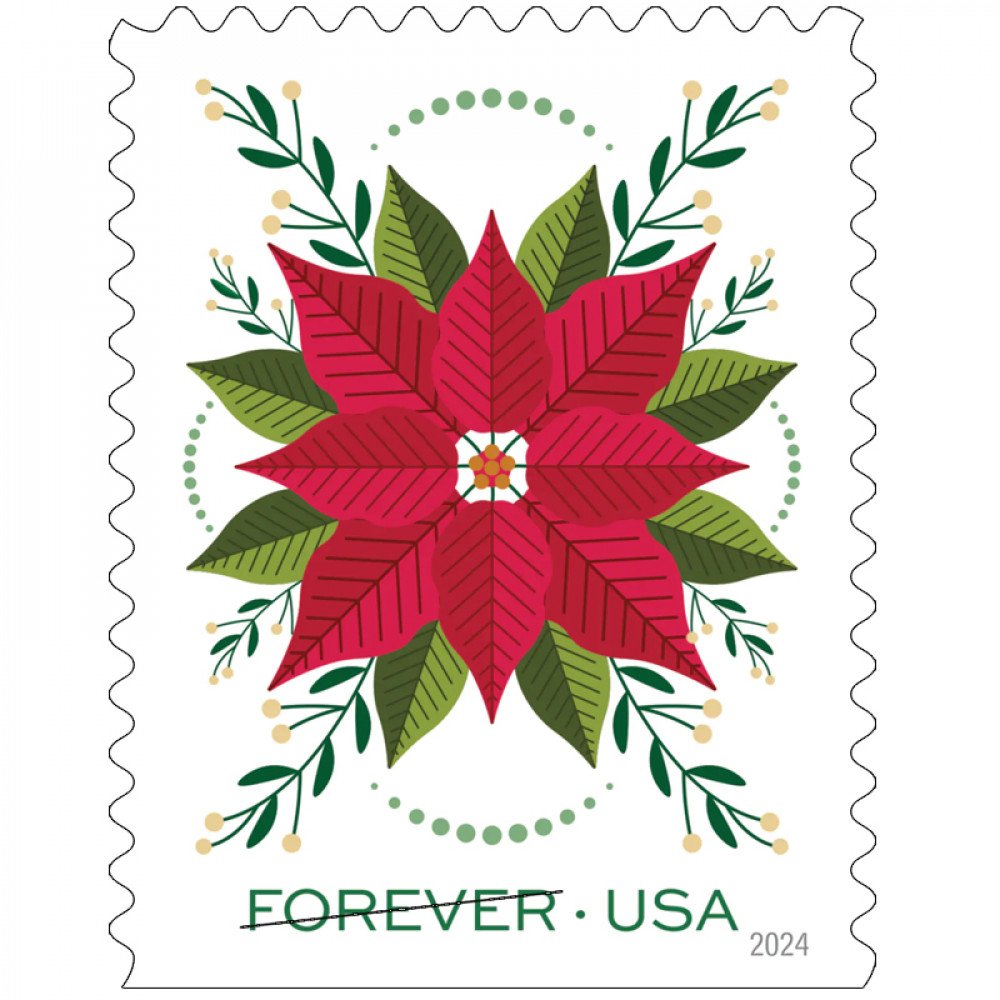 2024 Holiday Joy Forever Stamps, Book of 20|Multiple Stamp Designs 2024 Holiday Joy Forever Stamps, Book of 20|Multiple Stamp Designs