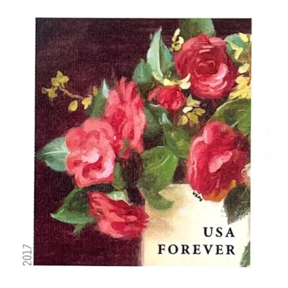 (2017) USPS Flowers from The Garden Forever Stamps (2017) USPS Flowers from The Garden Forever Stamps