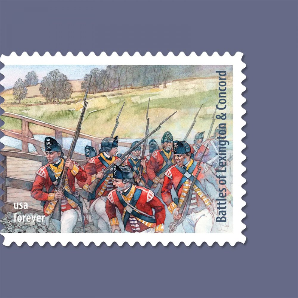 2025 Battlefields of the American Revolution Stamps Sheet of 15 2025 Battlefields of the American Revolution Stamps Sheet of 15