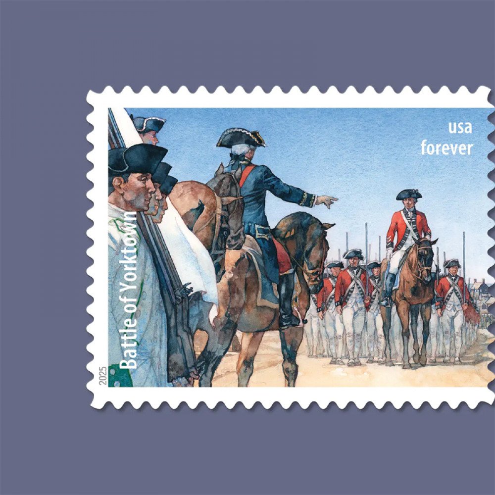 2025 Battlefields of the American Revolution Stamps Sheet of 15 2025 Battlefields of the American Revolution Stamps Sheet of 15