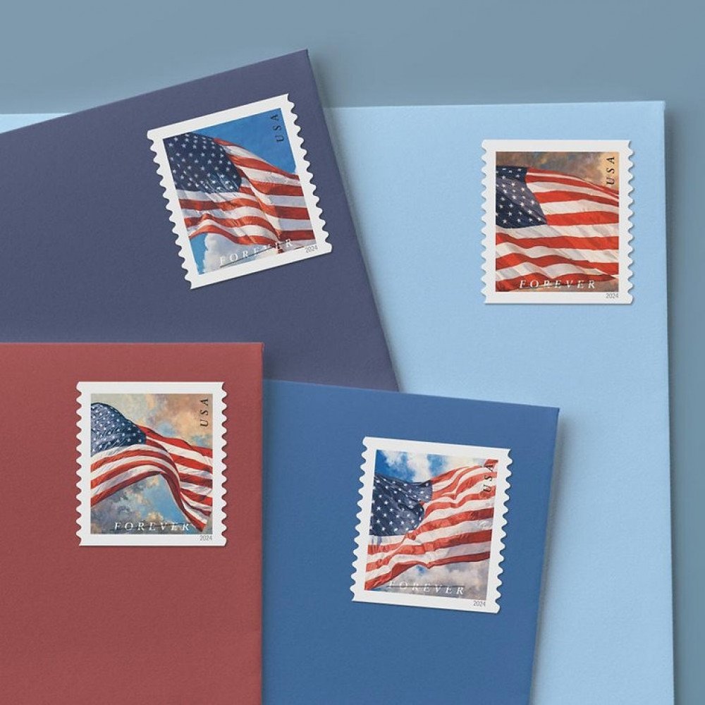 2024 Flag Forever Stamps Sheets Booklets 2024 Flag Forever Stamps Sheets Booklets