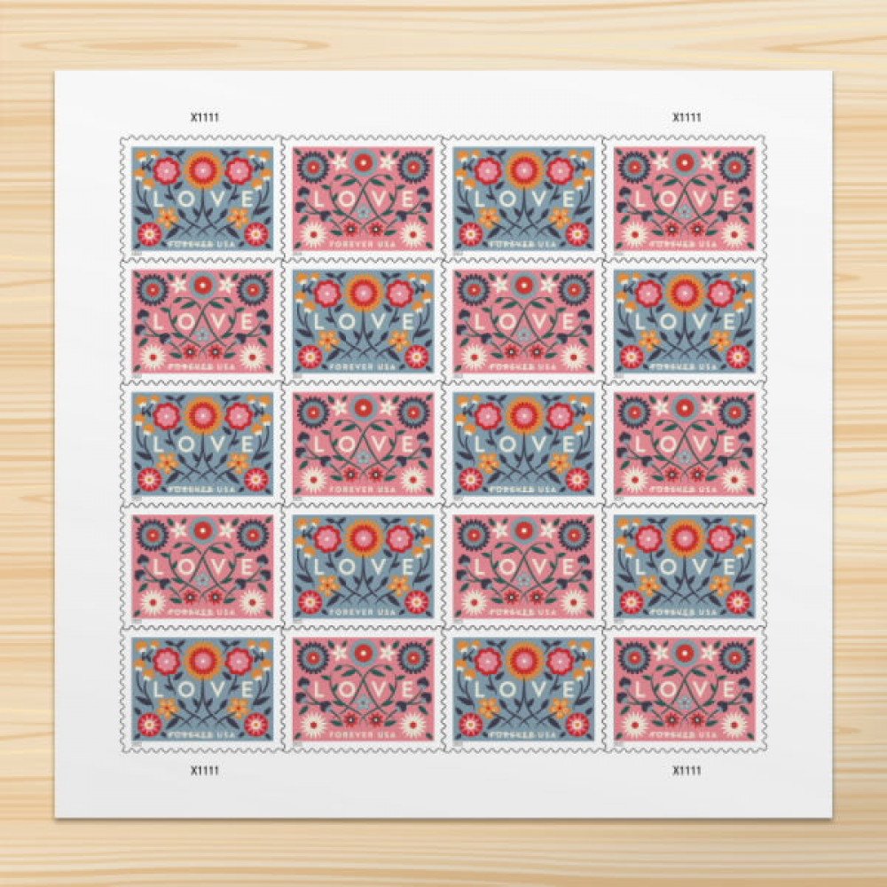 2022 Love Forever Stamps 2022 Love Forever Stamps