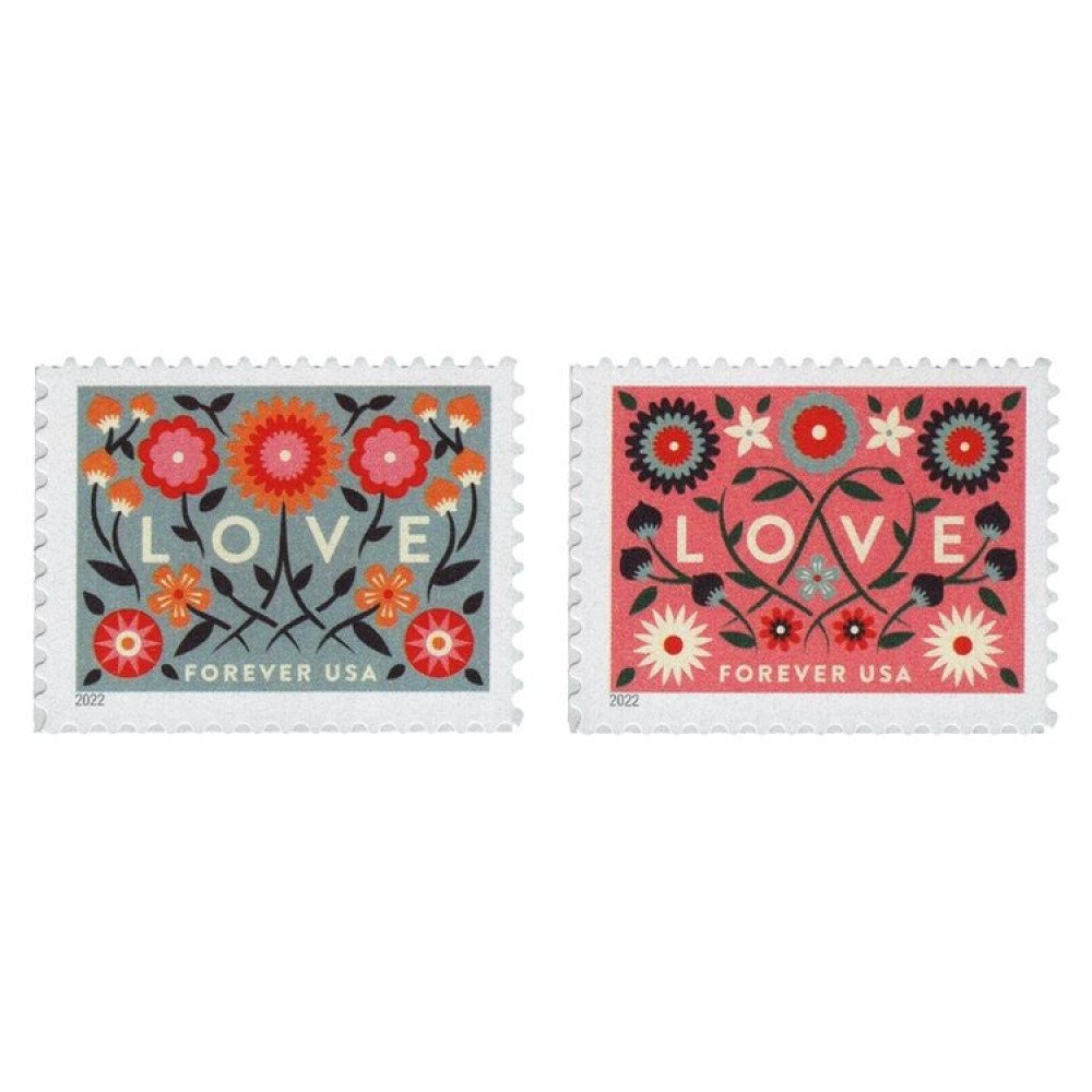 2022 Love Forever Stamps 2022 Love Forever Stamps