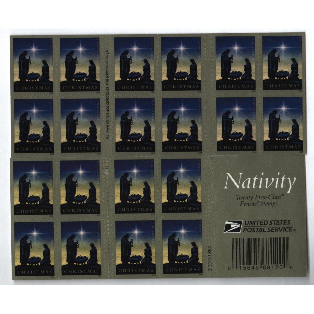 2016 First-Class Forever Stamp - Traditional Christmas: Nativity 2016 First-Class Forever Stamp - Traditional Christmas: Nativity