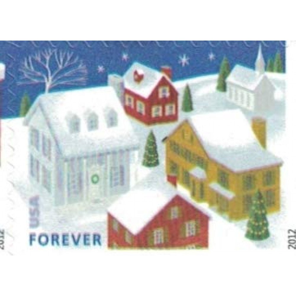 2012 US Stamp Santa & Sleigh - Booklet of 20 Forever Stamps 2012 US Stamp Santa & Sleigh - Booklet of 20 Forever Stamps