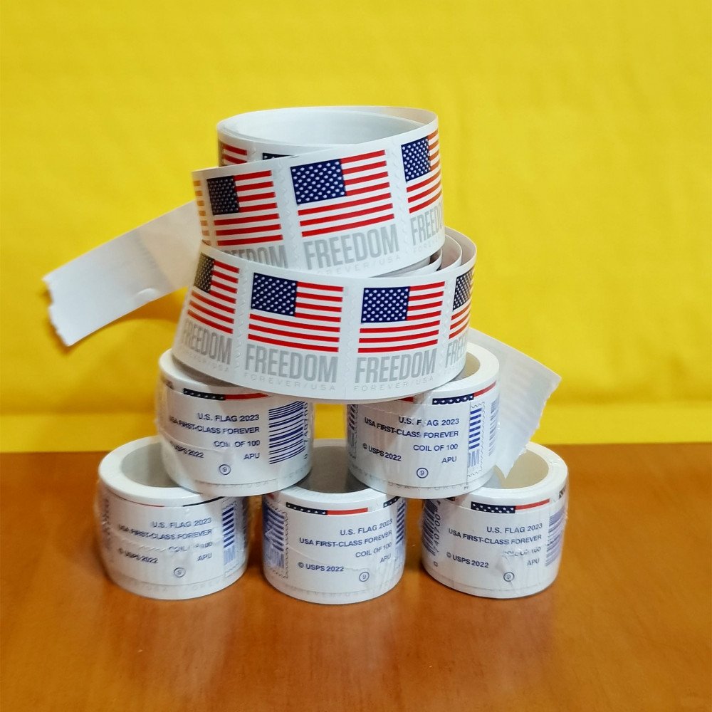 2023 US Flags Freedom Booklets Rolls 2023 US Flags Freedom Booklets Rolls