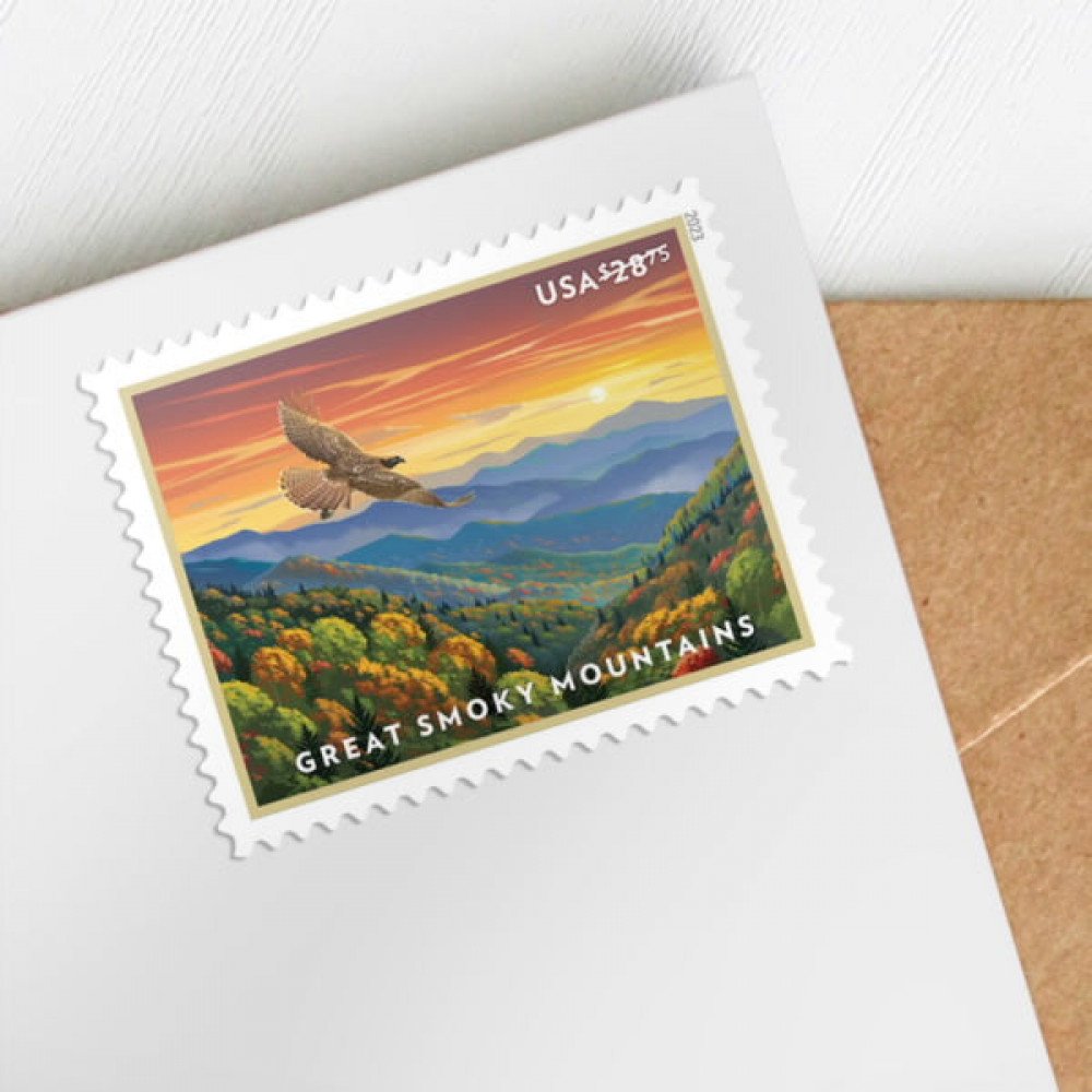 (2023) USA Great Smoky Mountains Stamps (2023) USA Great Smoky Mountains Stamps