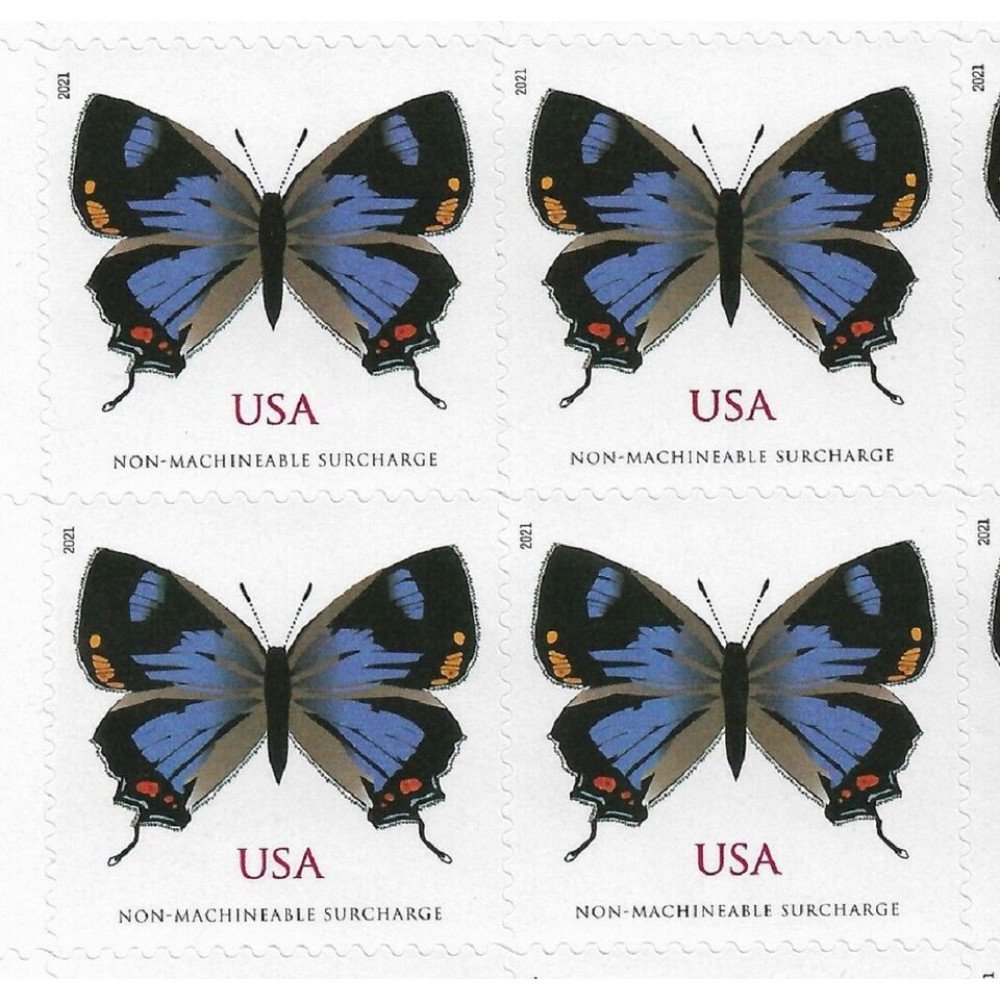 (2021) USPS Colorado Hairstreak Forever Postage Stamps (2021) USPS Colorado Hairstreak Forever Postage Stamps